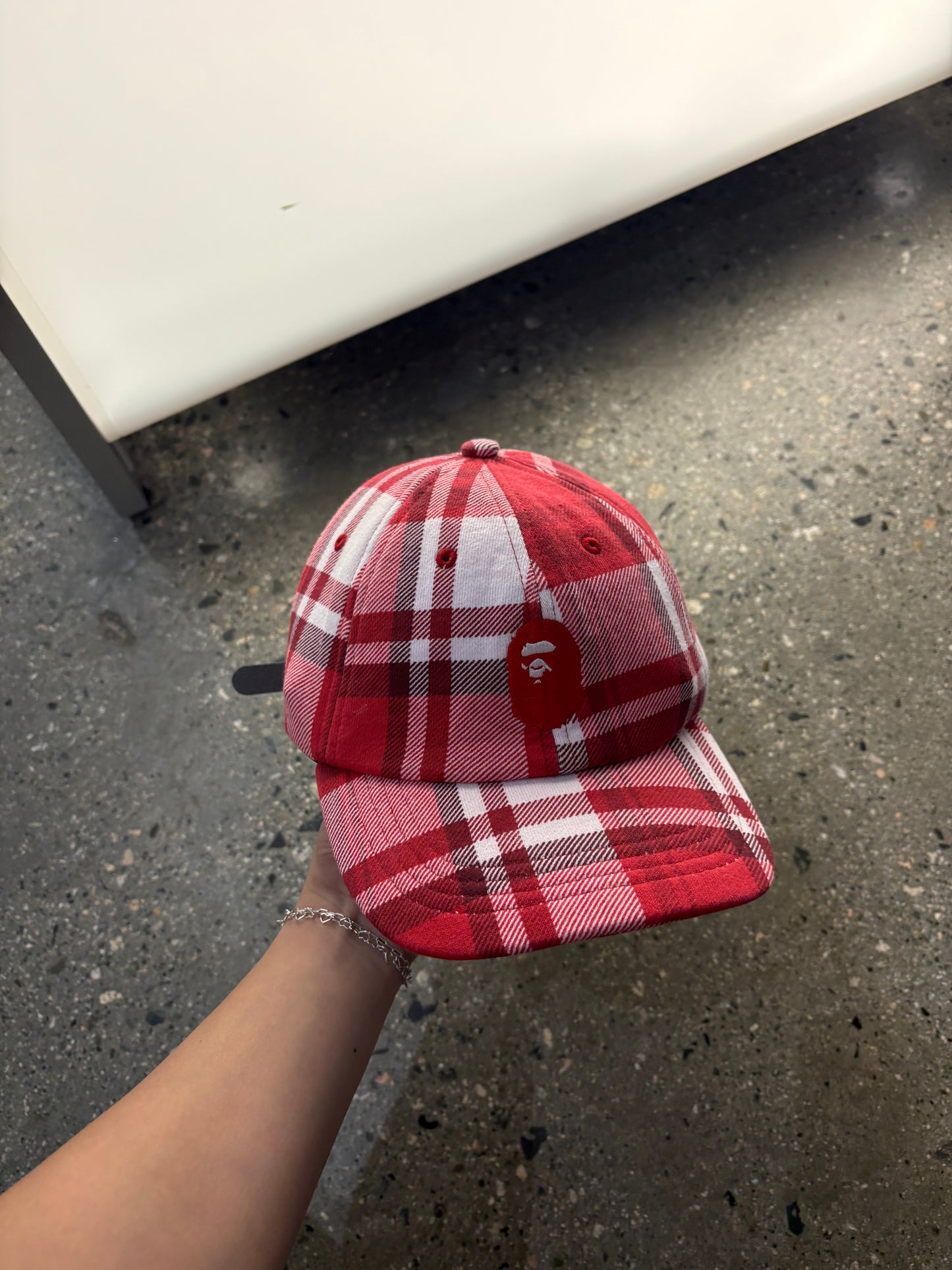 (OS) Bape Check Hat BNWT