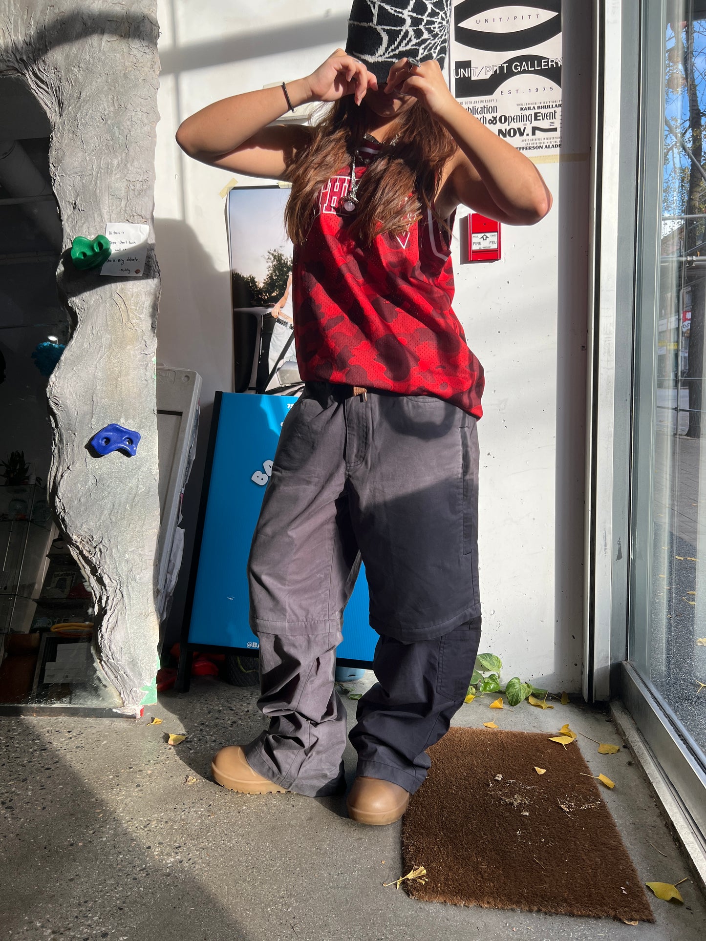 (34”) Purple Brand Baggy Cargo