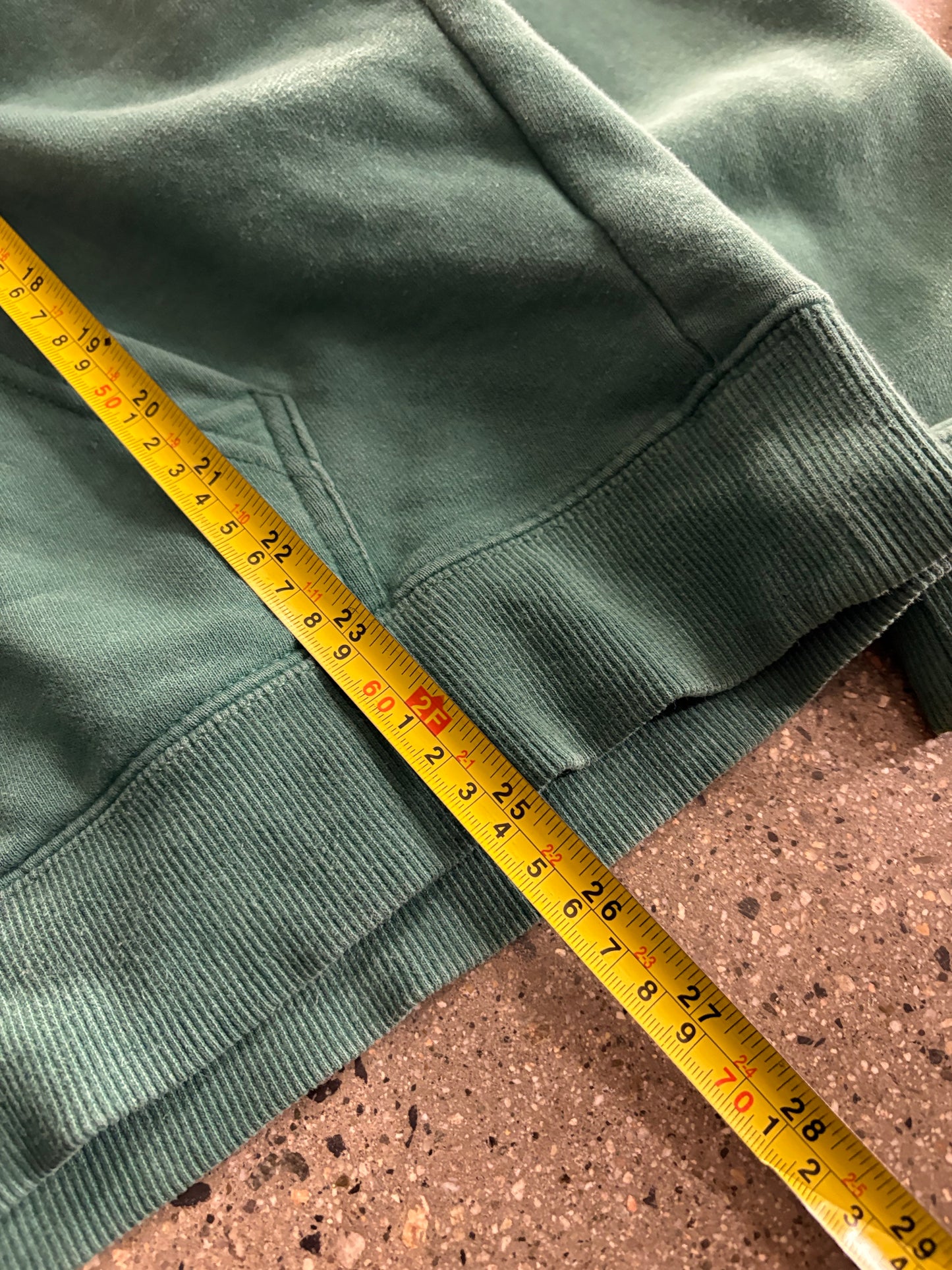 Stussy Hunter Green Stitch Script Hoodie