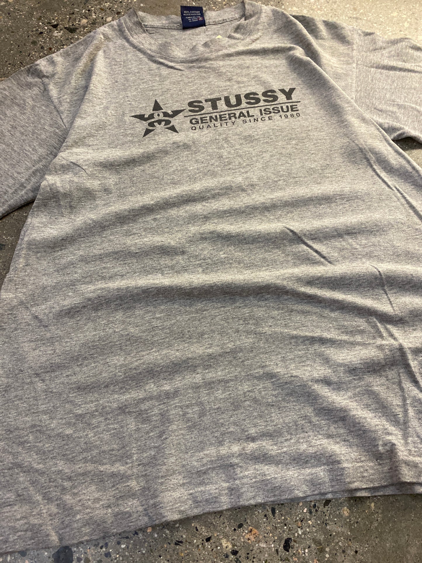 (S/M) Stussy 1990s General Issue Tee