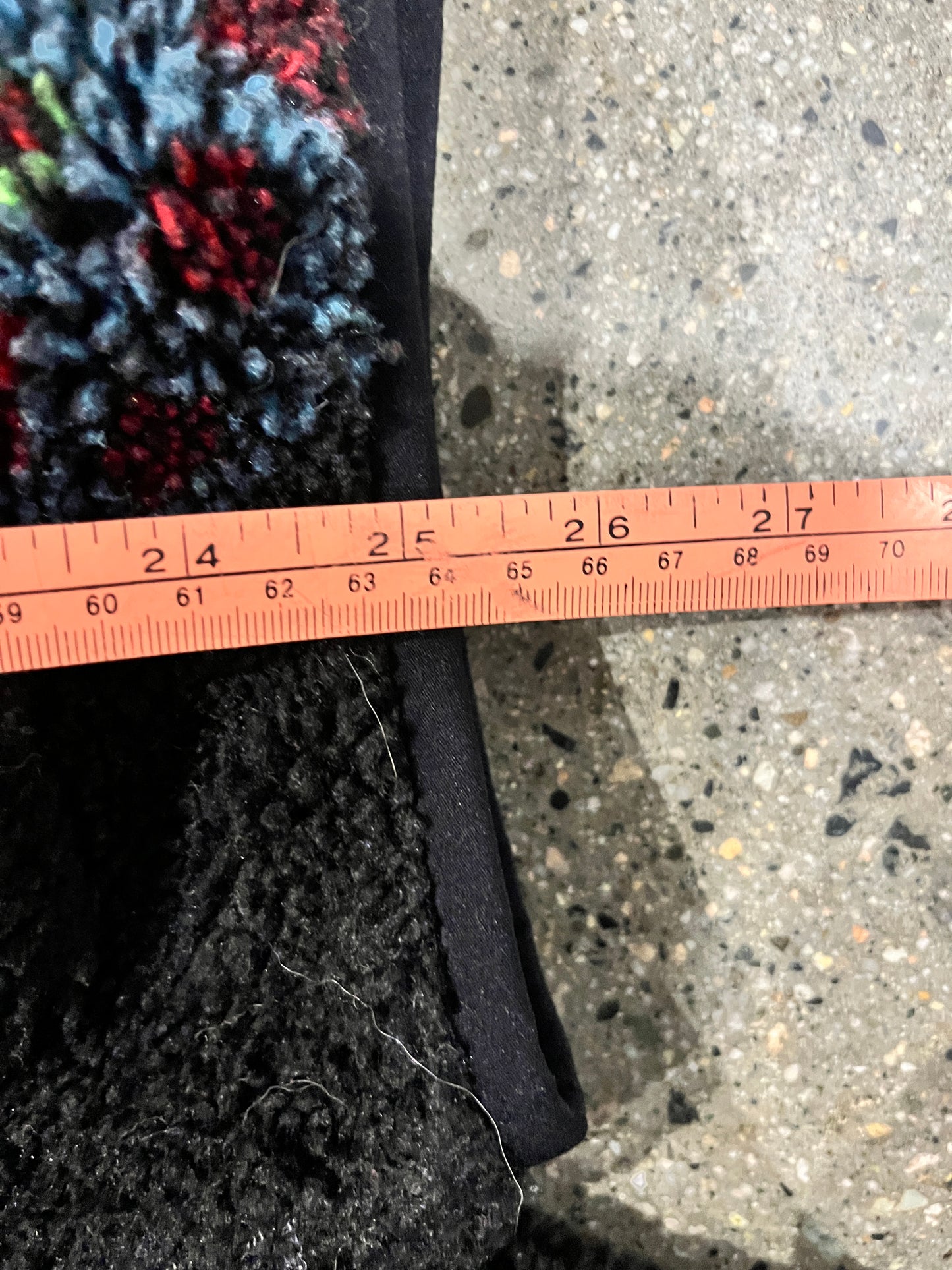 (M) Stussy Flor Sherpa Fleece Zip up