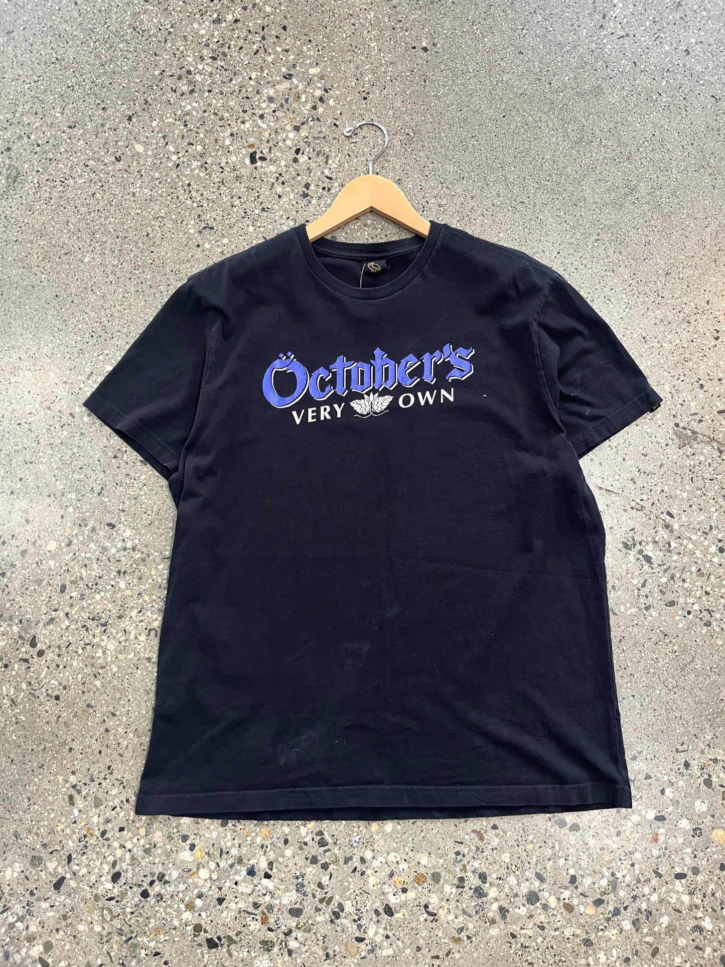 (XL) OVO Script Black Tee