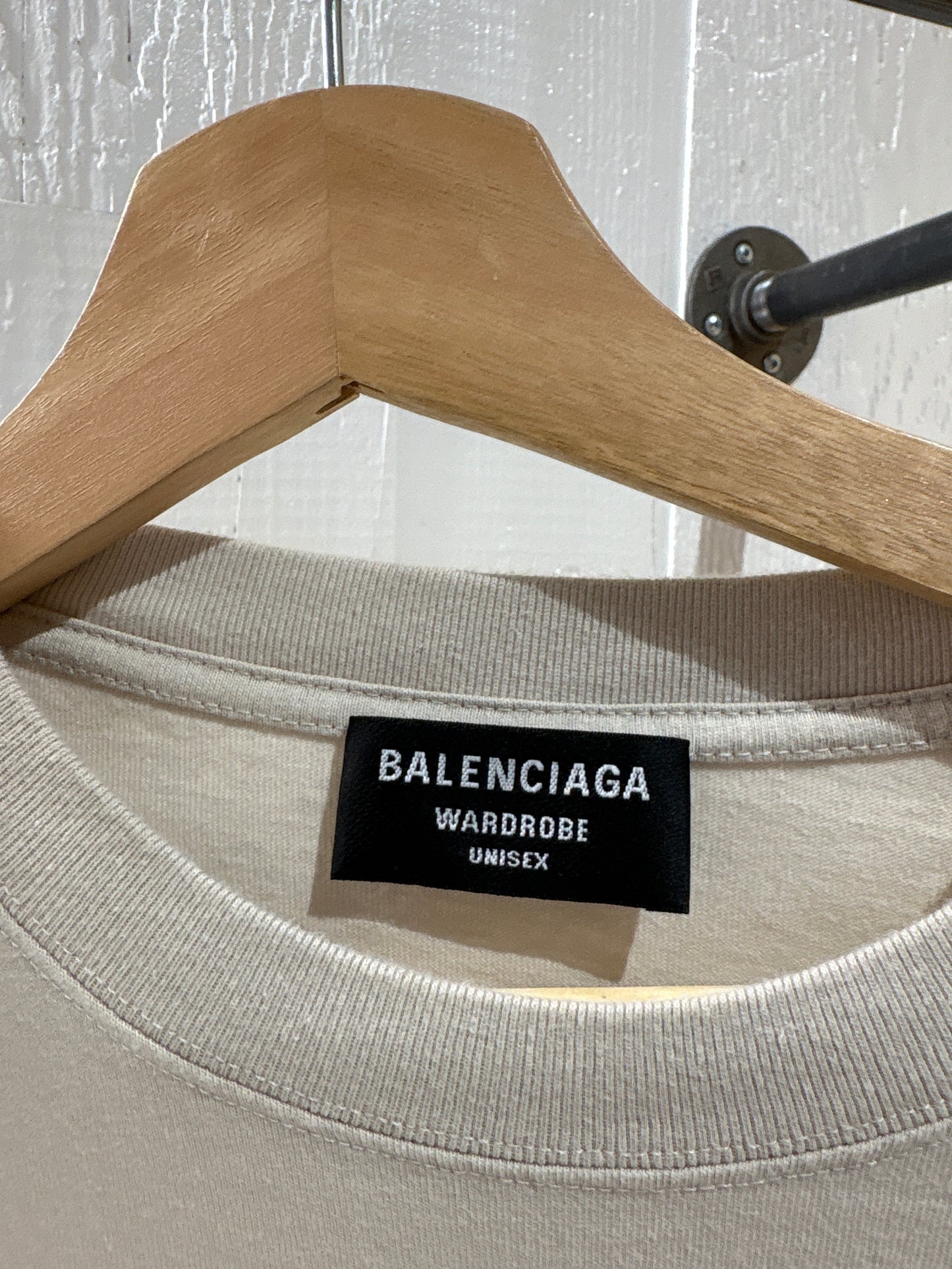 (M) Balenciaga Logo Letter Printed Tee