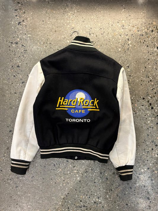 90s Hard Rock Toronto Varsity Jacket