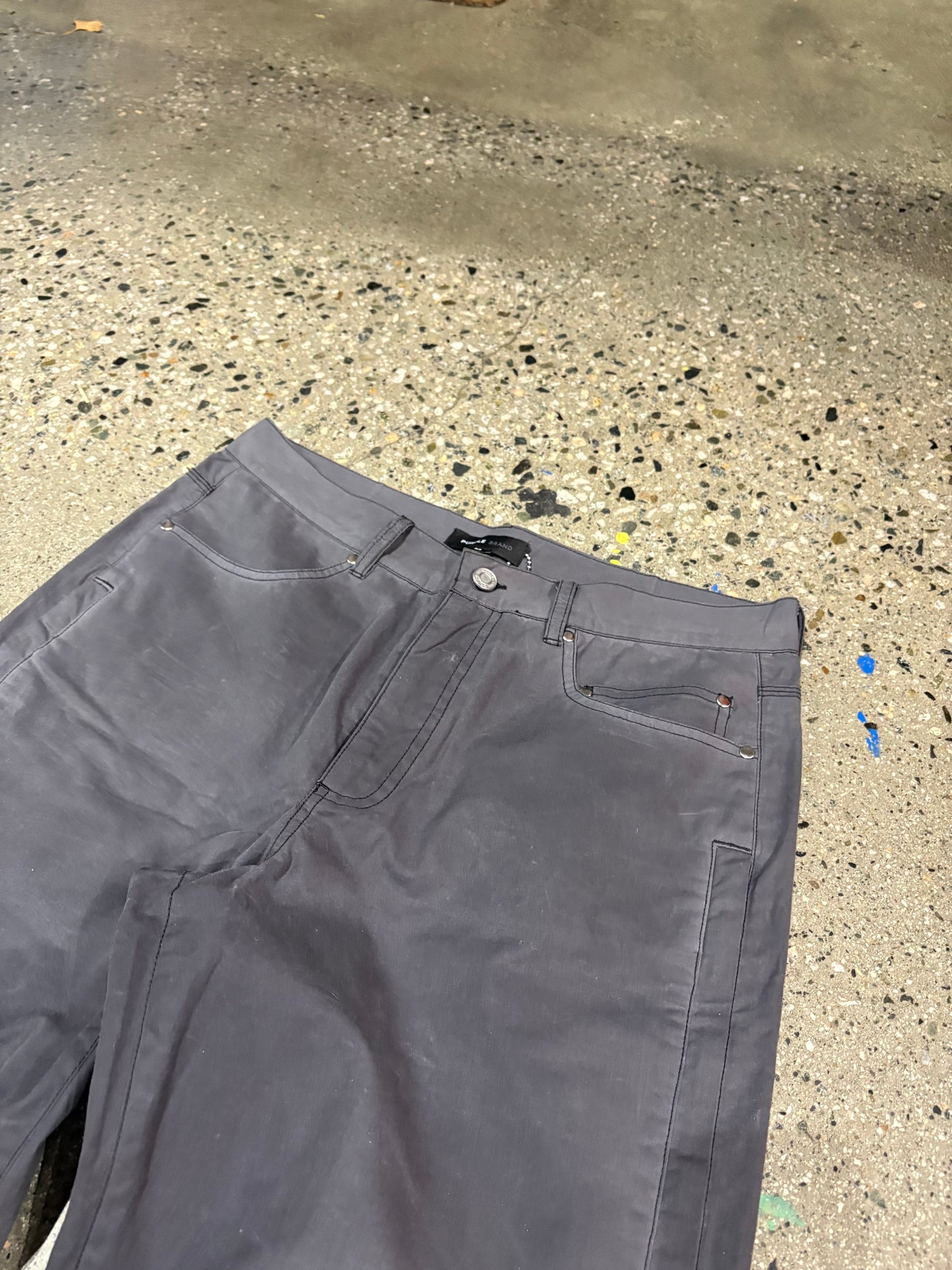 (34”) Purple Brand Baggy Cargo