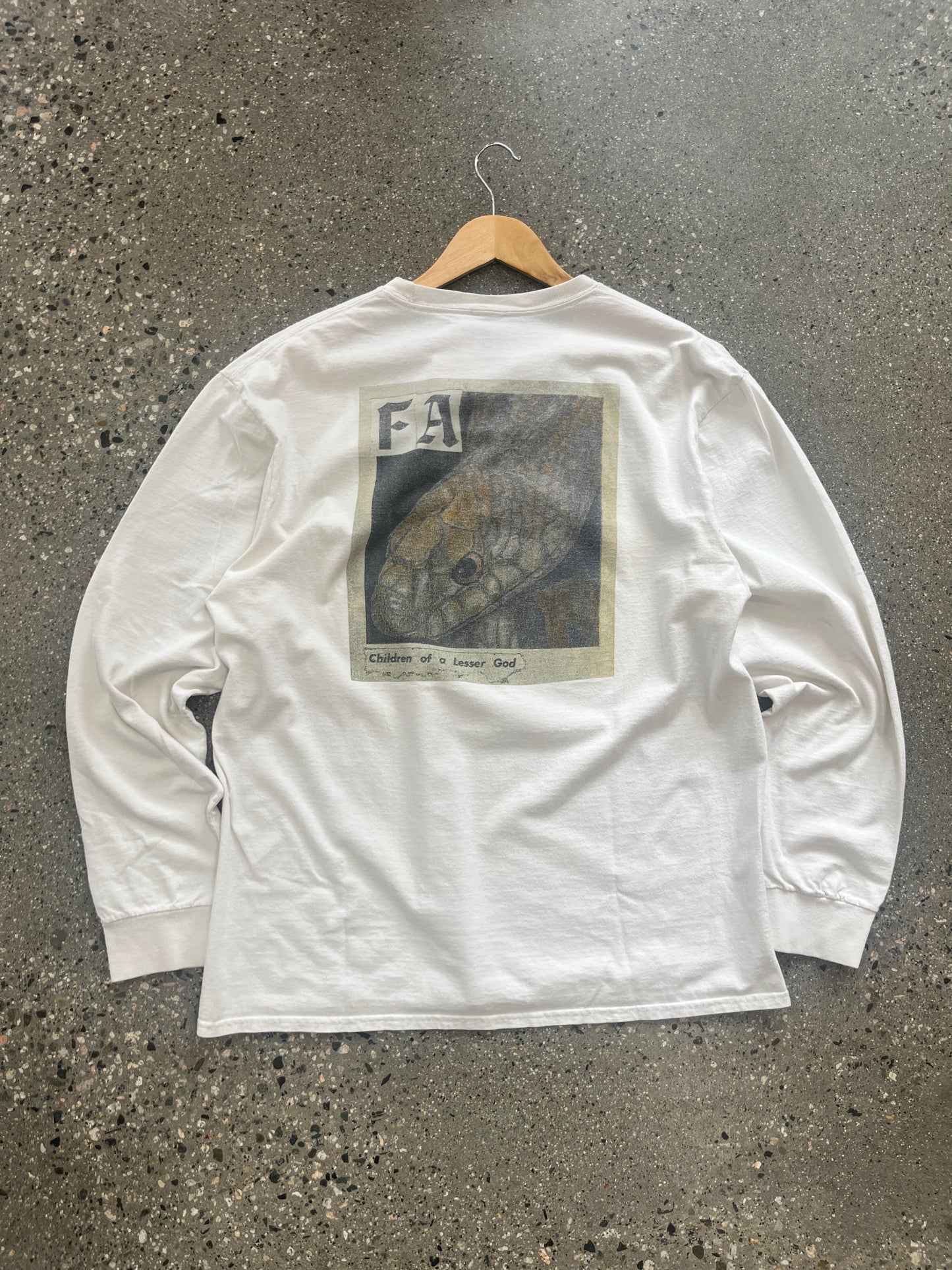 (L) F*cking Awesome White LS