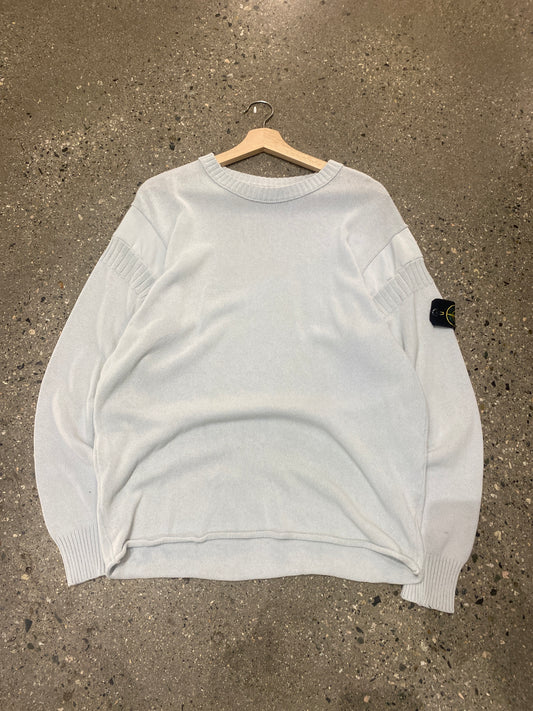 (M/L) Baby Blue Stone Island Knit