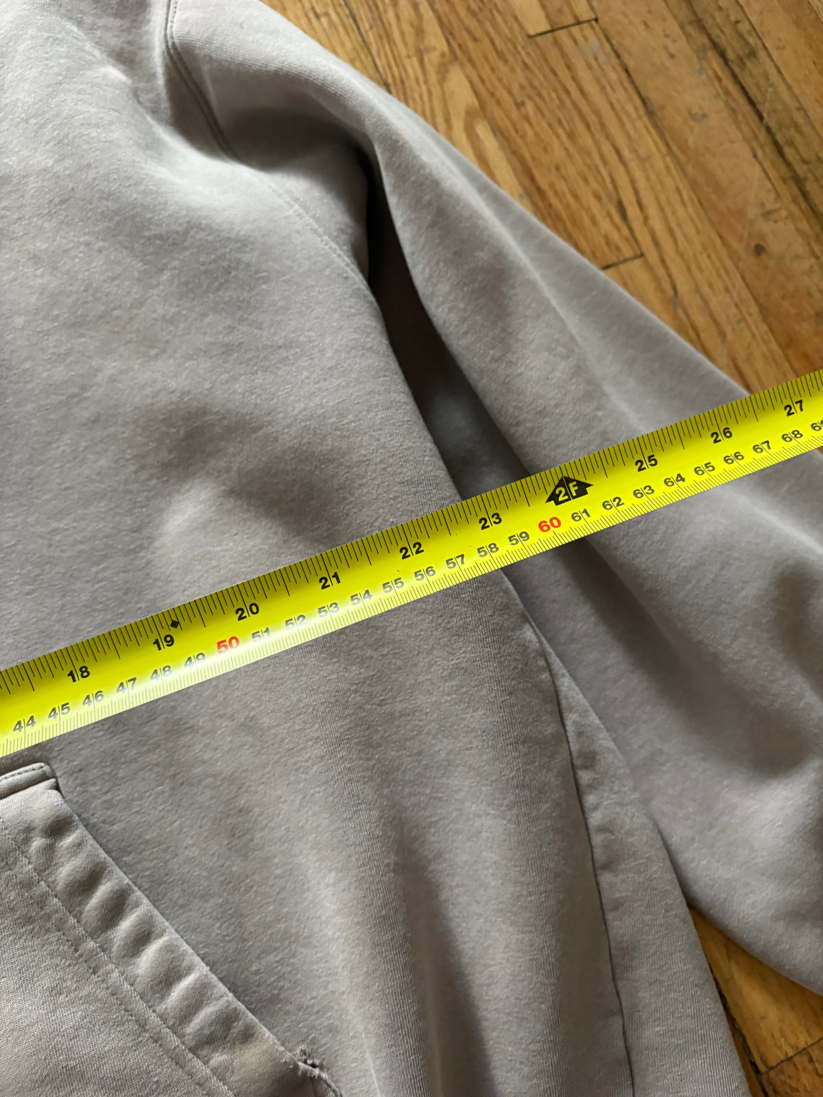 (L/XL) Late 90s - Early 00s Stussy Cream Script Hoodie