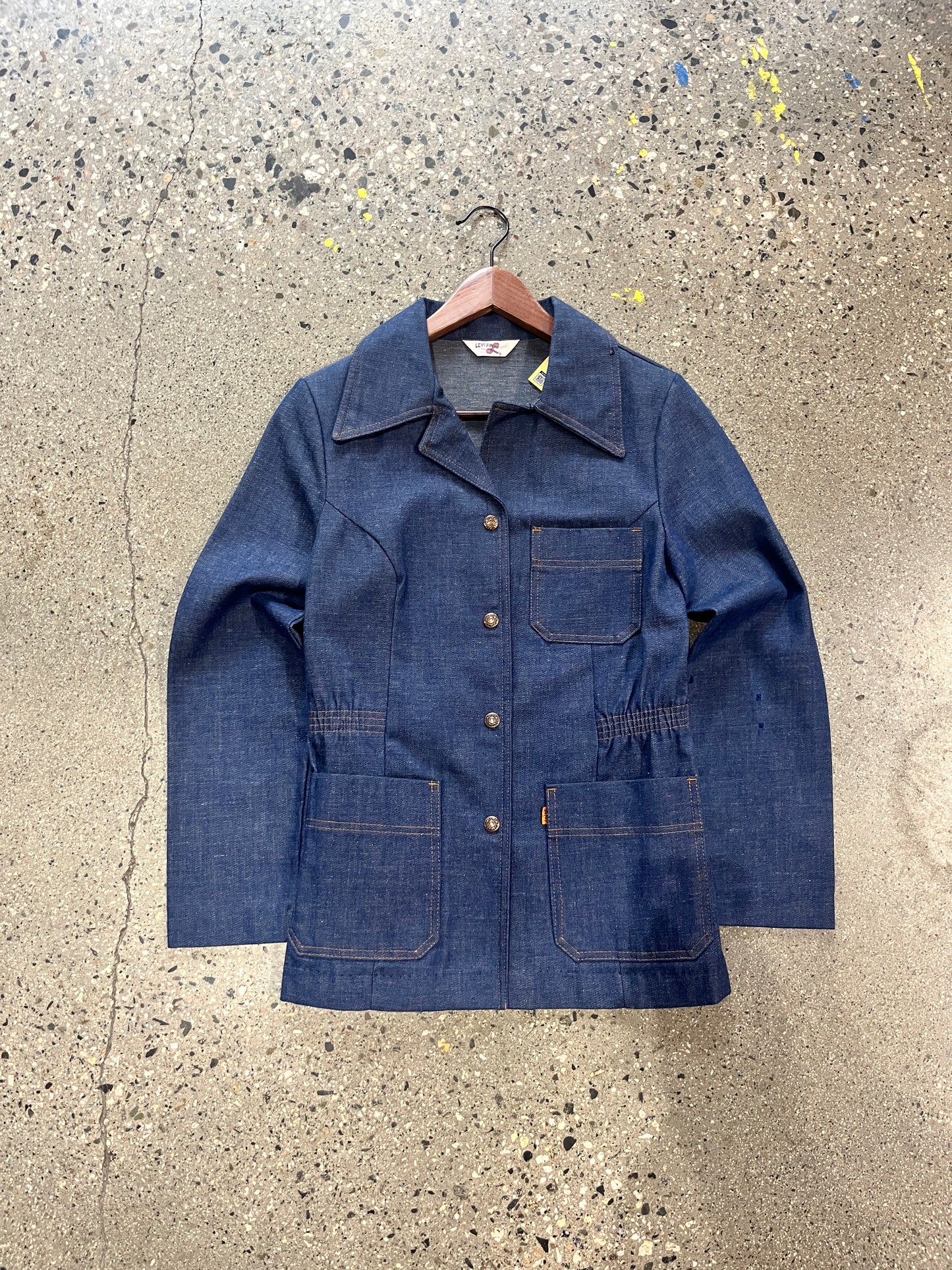 (XS/S) Vintage Levi’s Denim Chore Blazer