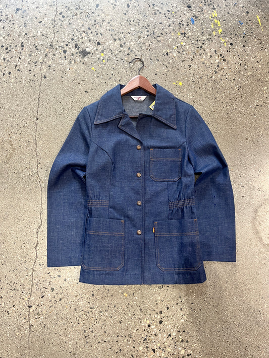 (XS/S) Vintage Levi’s Denim Chore Blazer