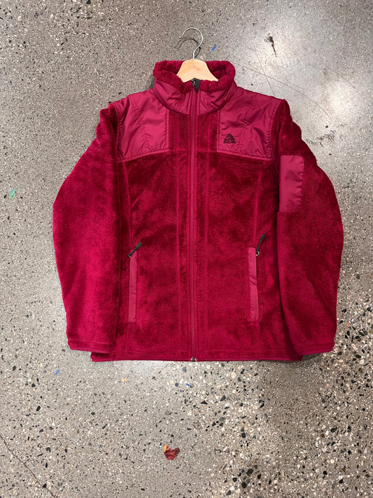 (Womens S) Pink Nike ACG FLEECE