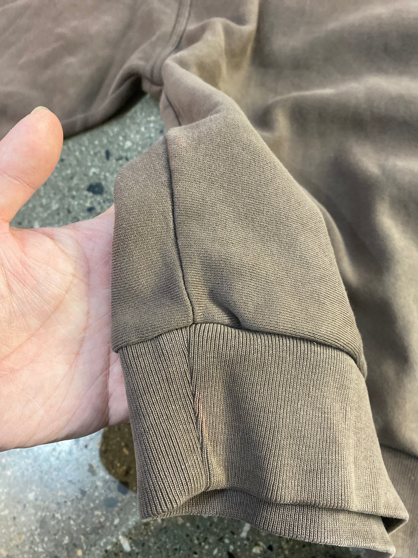 (M/L) Brown Stussy Crewneck
