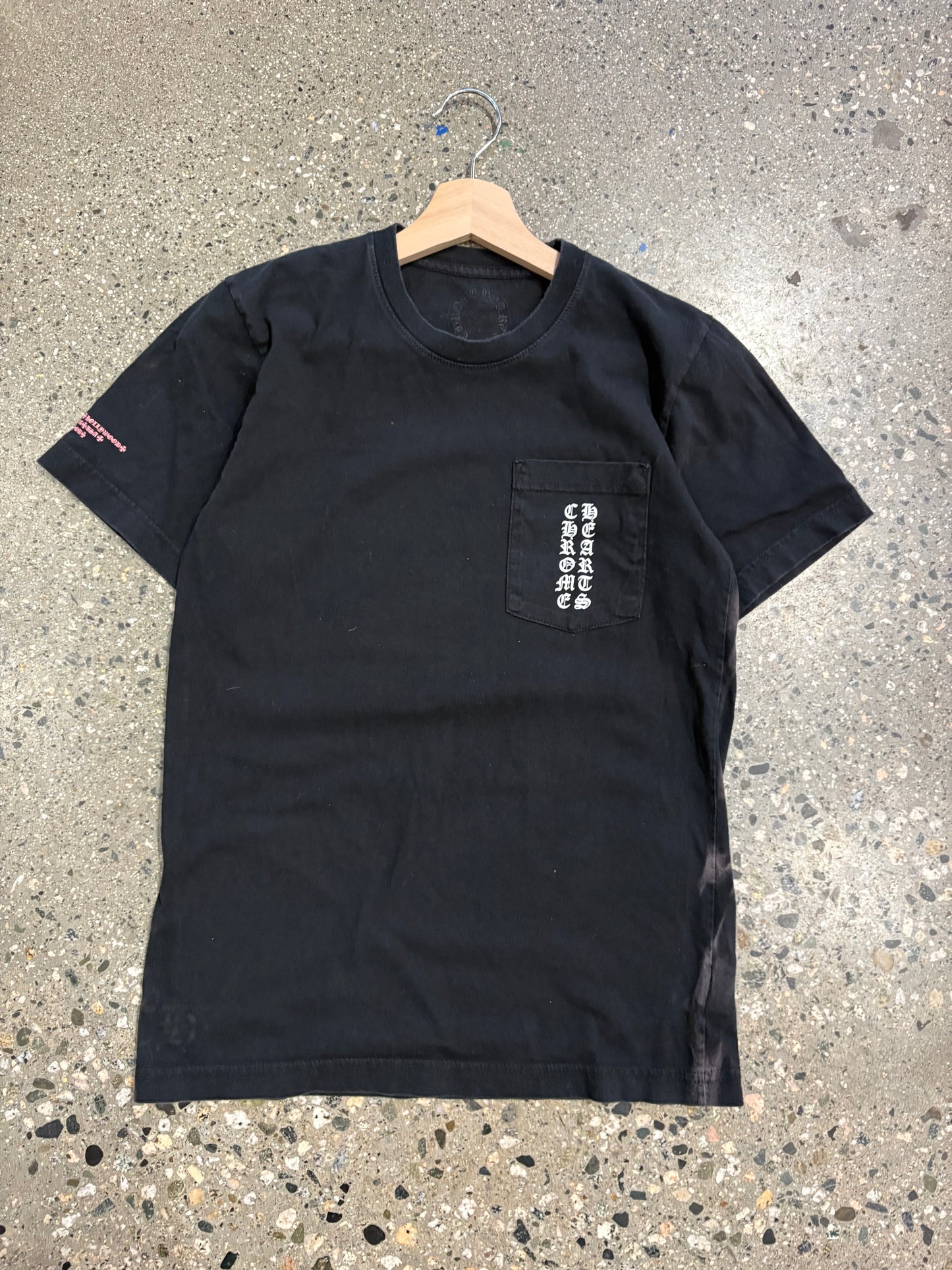 (S) Authentic Chrome Hearts Hollywood Pink Tee