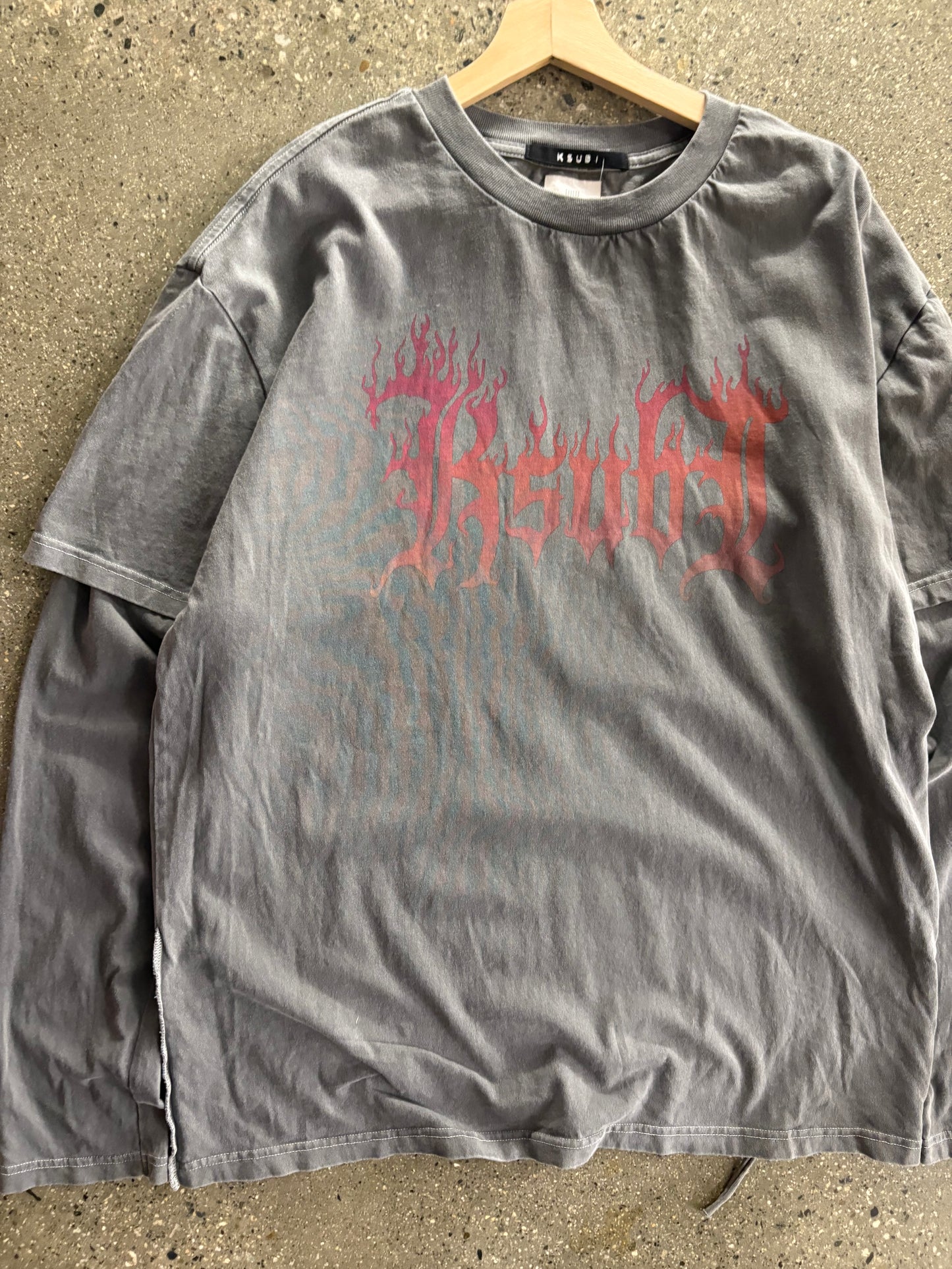 (L) Ksubi Fuego Layered LS