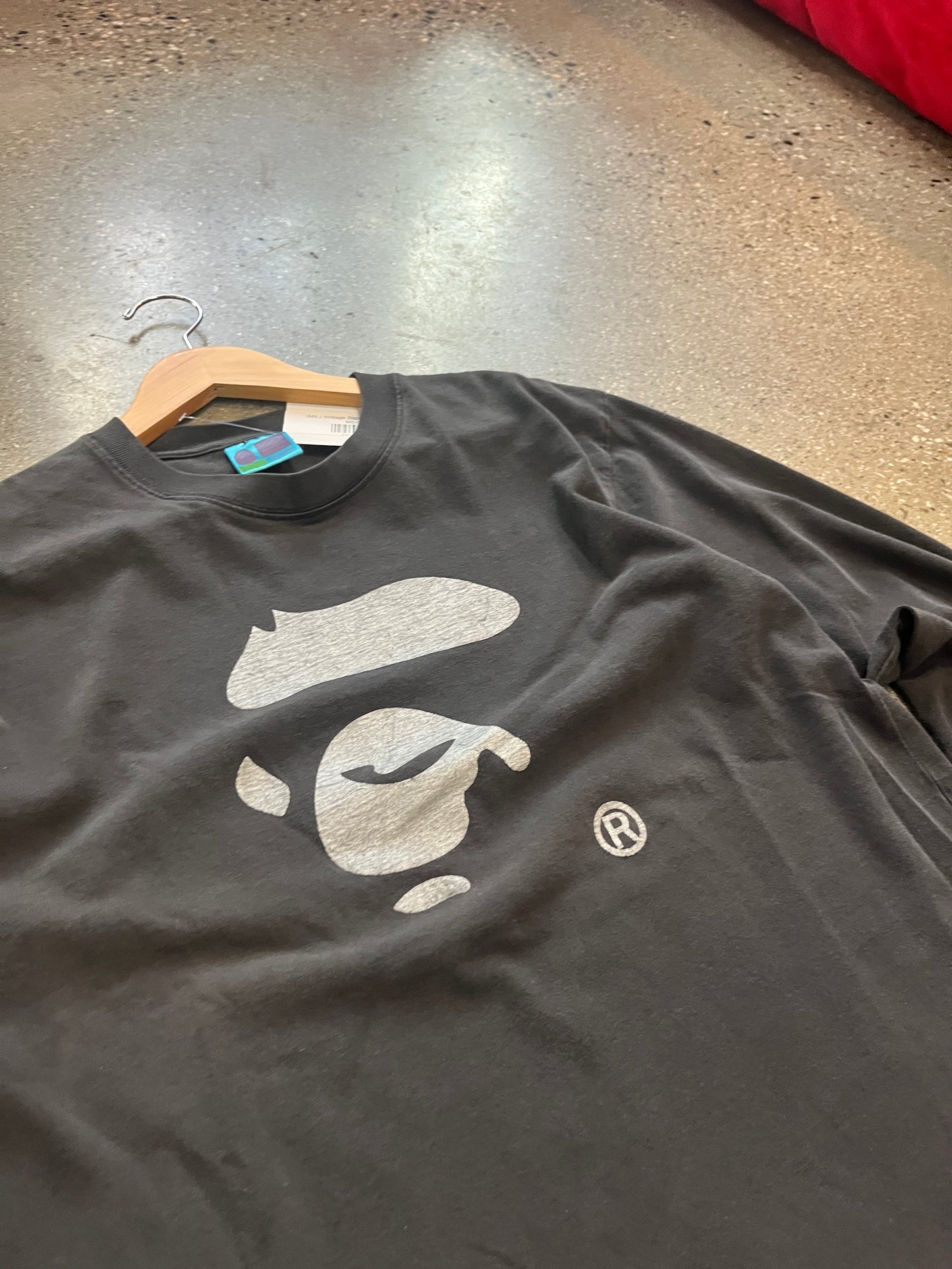 (M/L) Vintage Bape LS Sunfaded