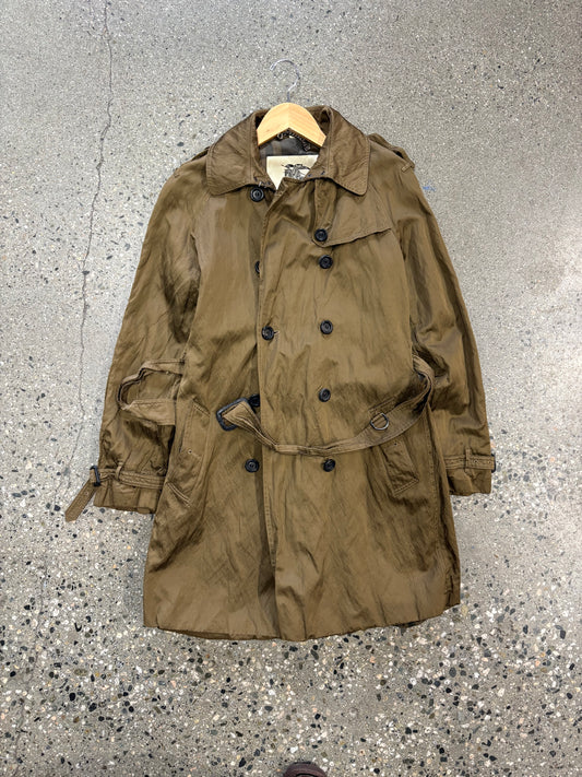 (S) Older Burberry Olive Trench