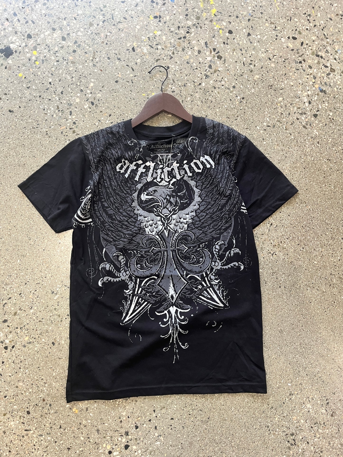 (S) Affliction Y2K Tee Black
