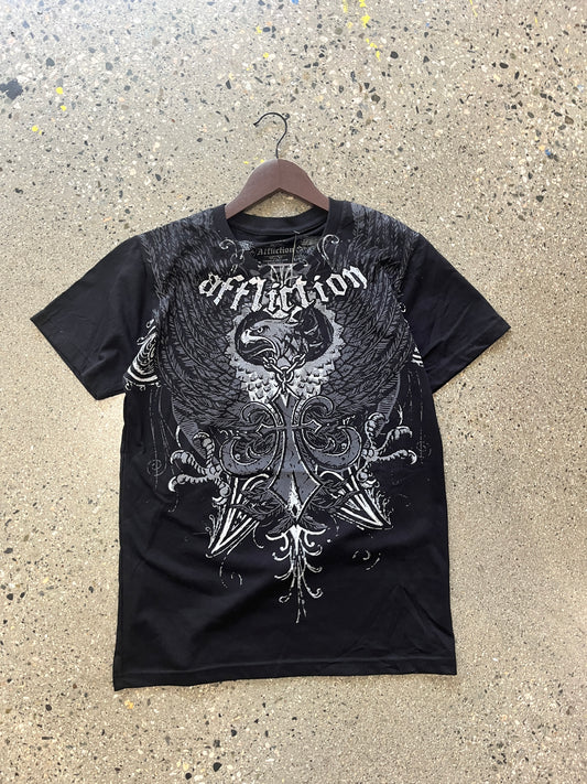 (S) Affliction Y2K Tee Black