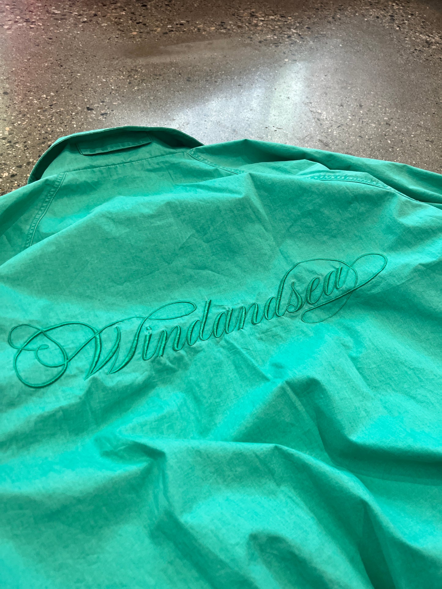 (XL) Wind & Sea Garment Dyed Blouson