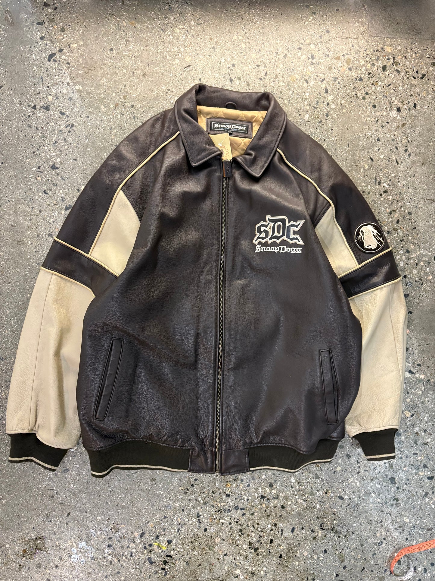 (4XL) Snoop Dogg Clothing Company Leather Rare
