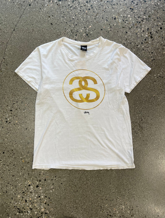 Stussy Gold Print Tee ( as is )