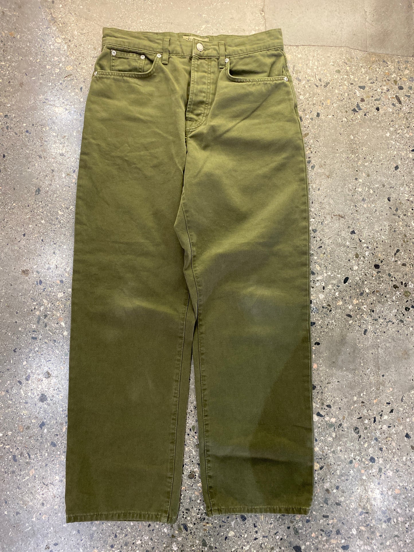 (28”) Stussy Olive Big Ol jeans