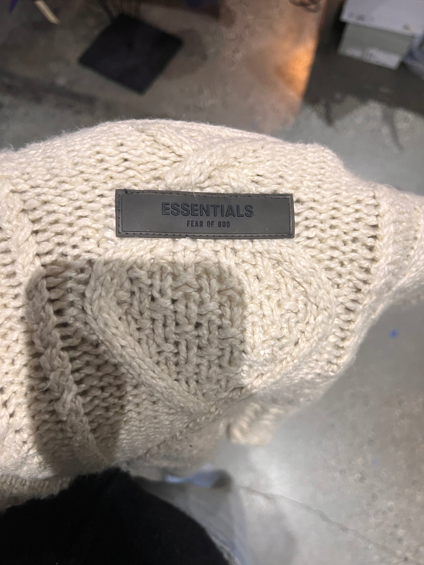 (XL/2X) VIC7 - Essentials FOG Cable Knit