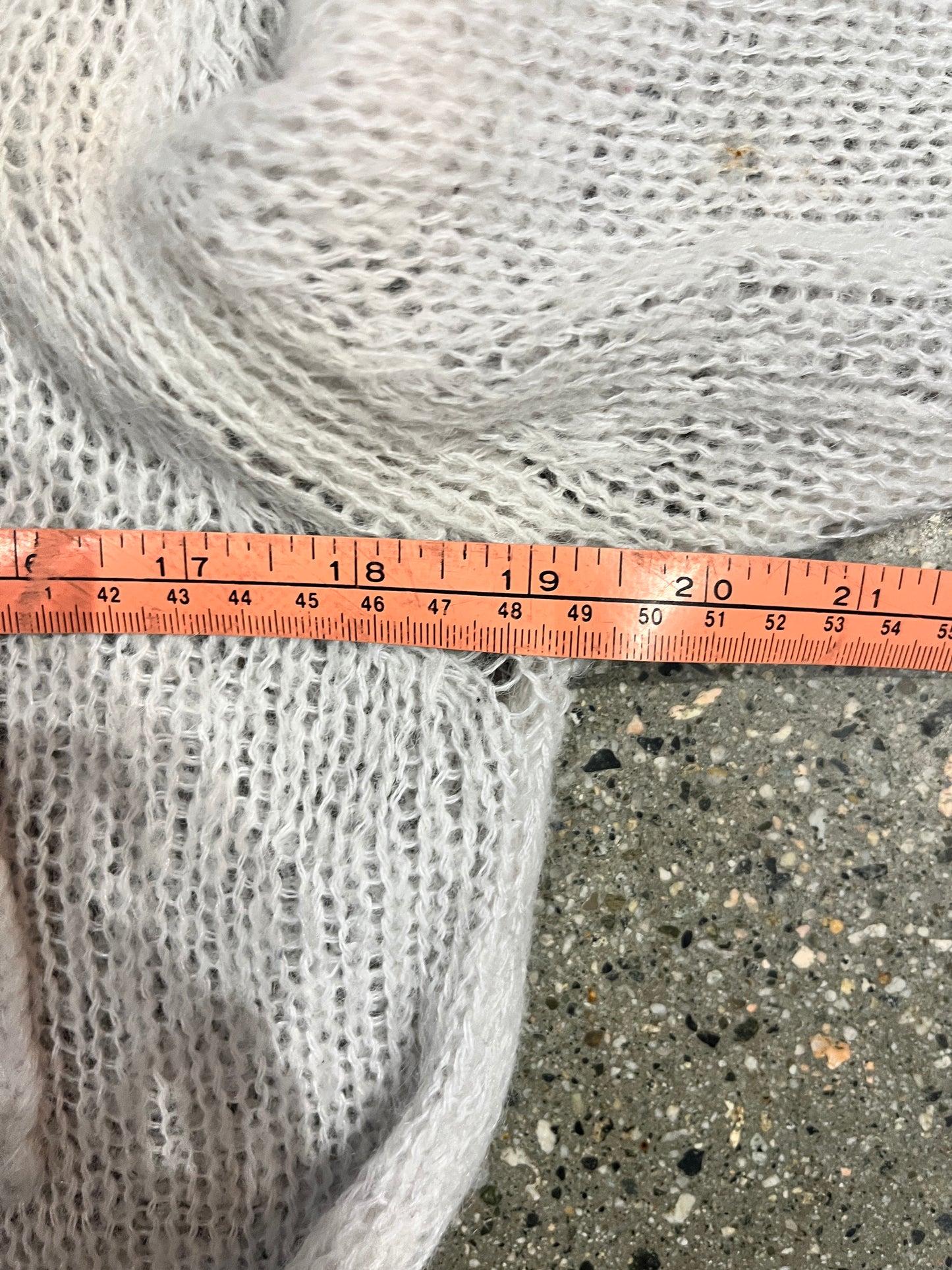 (S) Stussy Loose Knit Sweater Bone Color