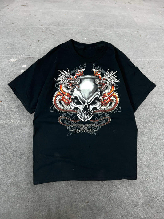 (L/XL) 00’s Skull Tee