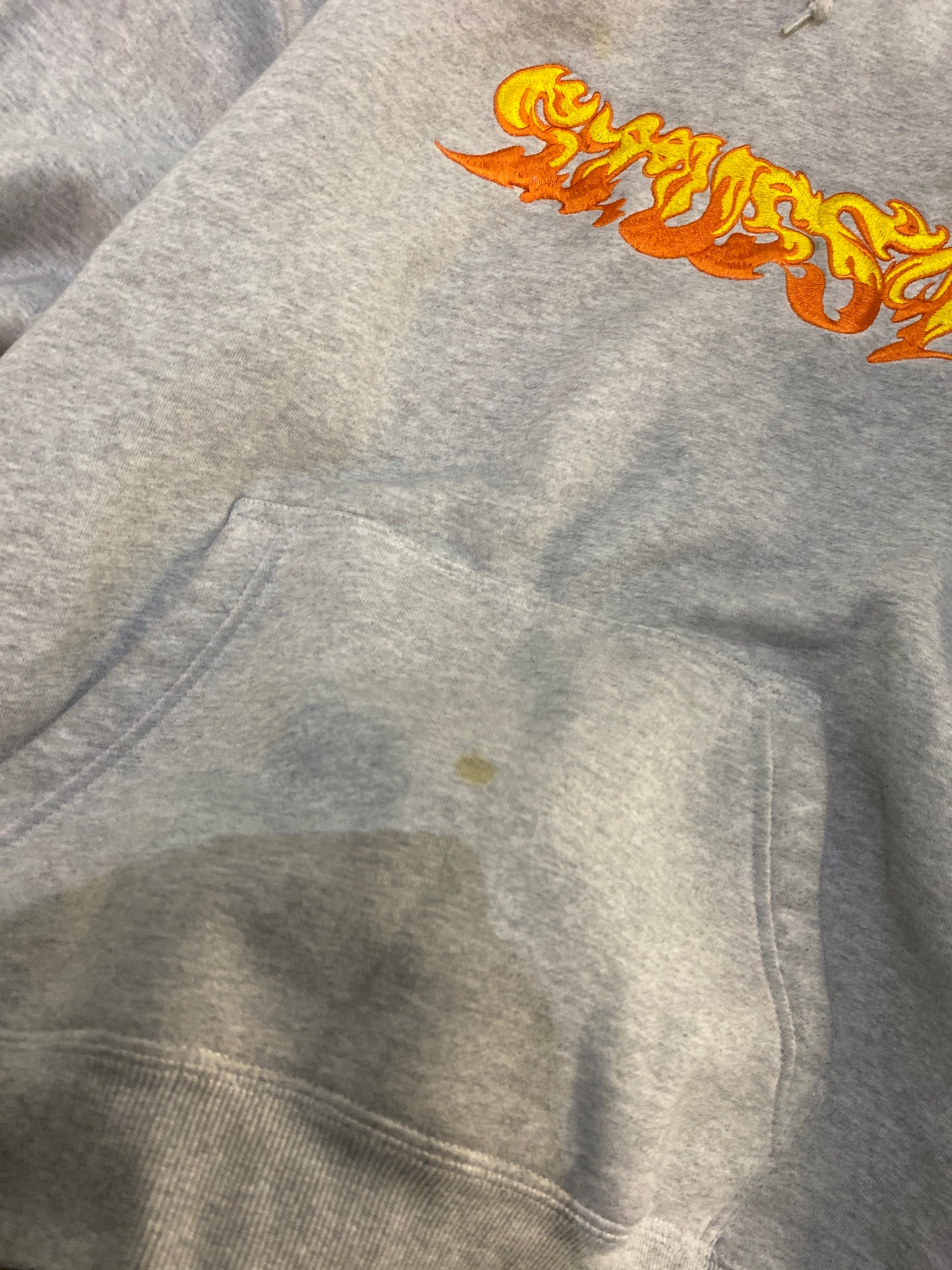 (M) Stussy Flames Hoodie