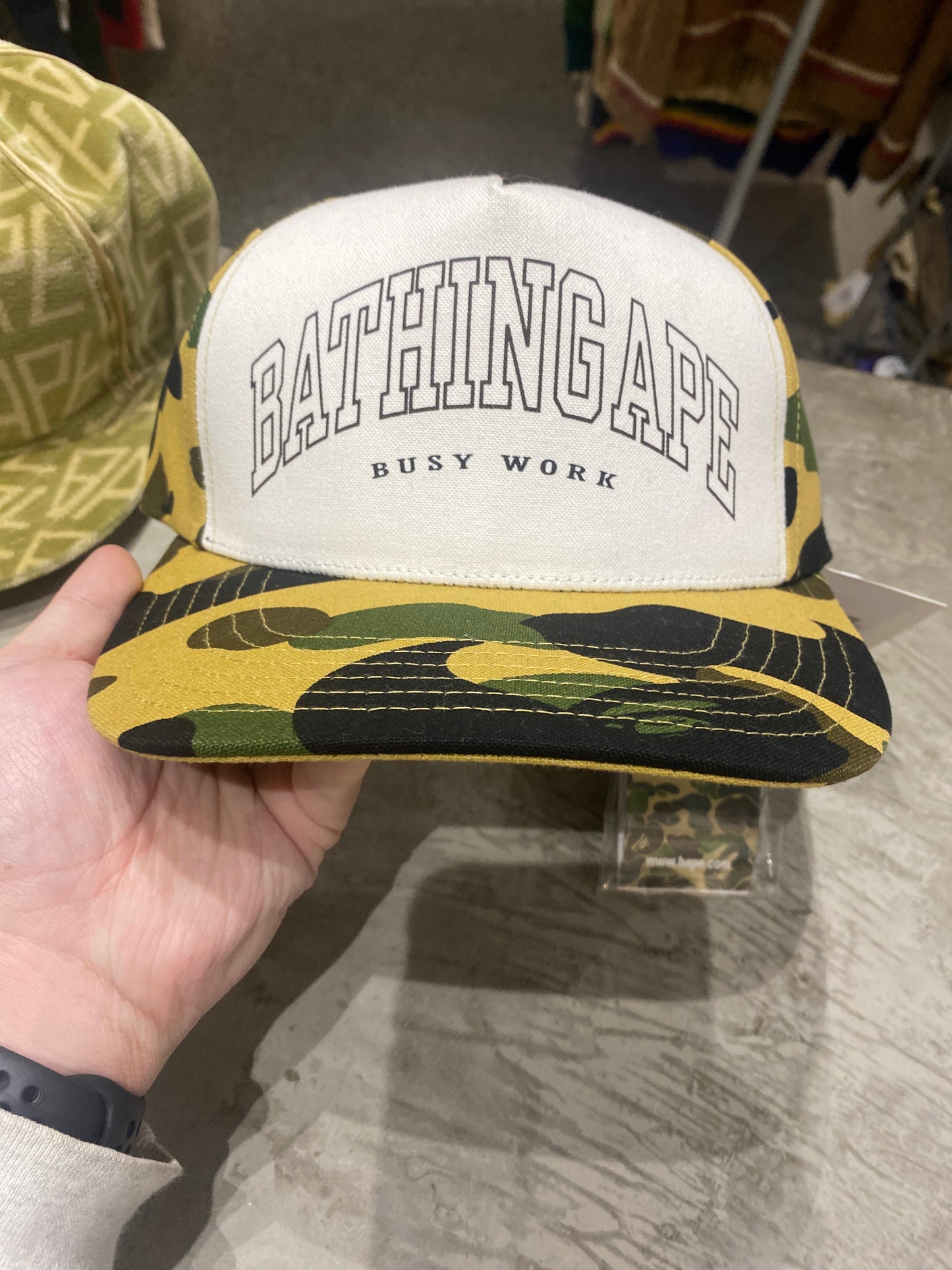 (OS) Bape 1st Camo Hat BNWT