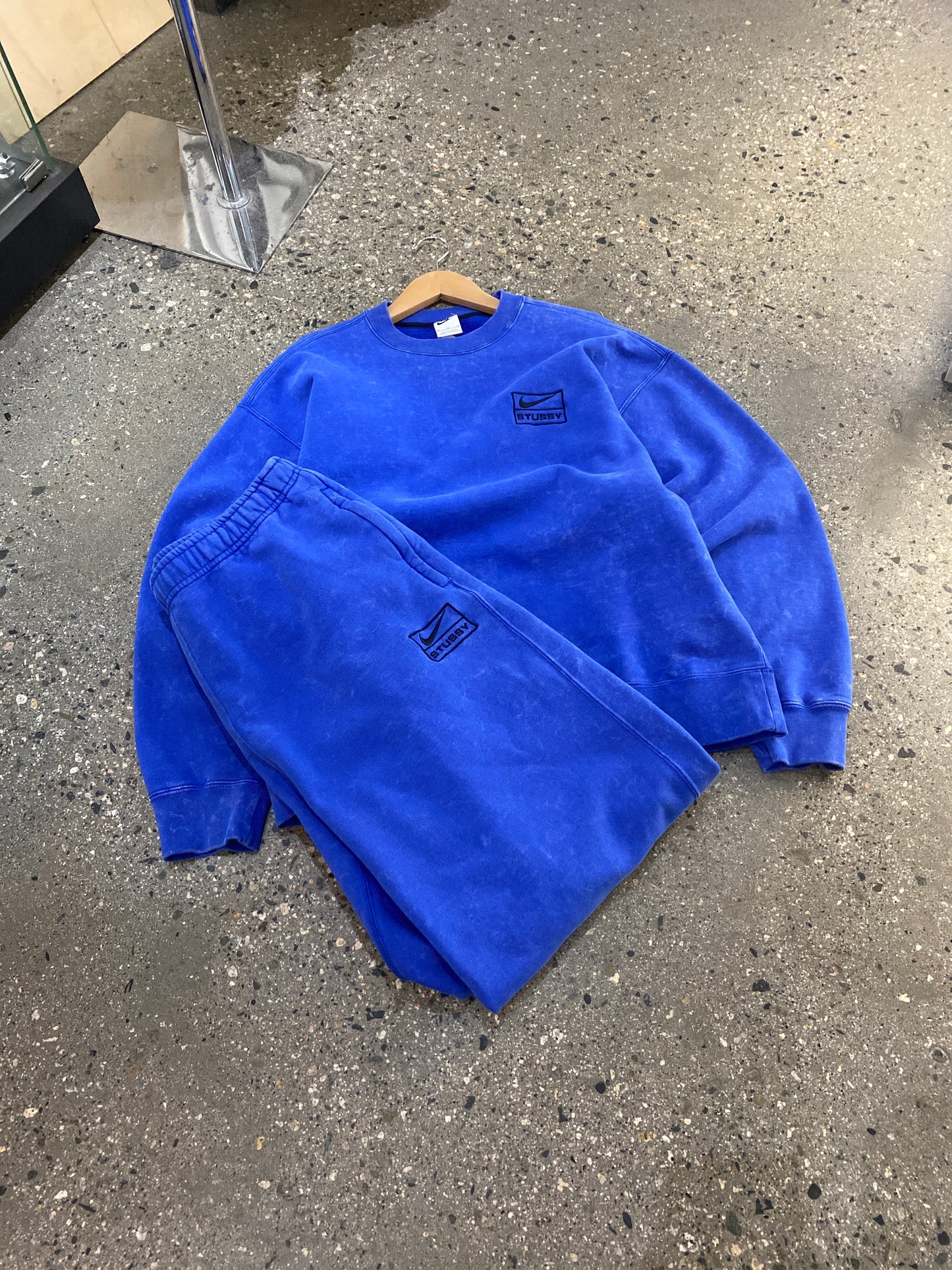 (M) Nike x Stussy Blue Set