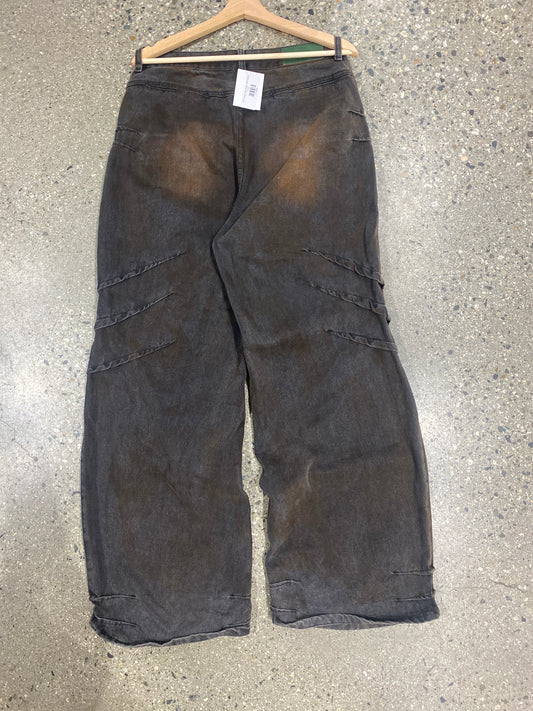 (30”) supermade baggy stitch denim