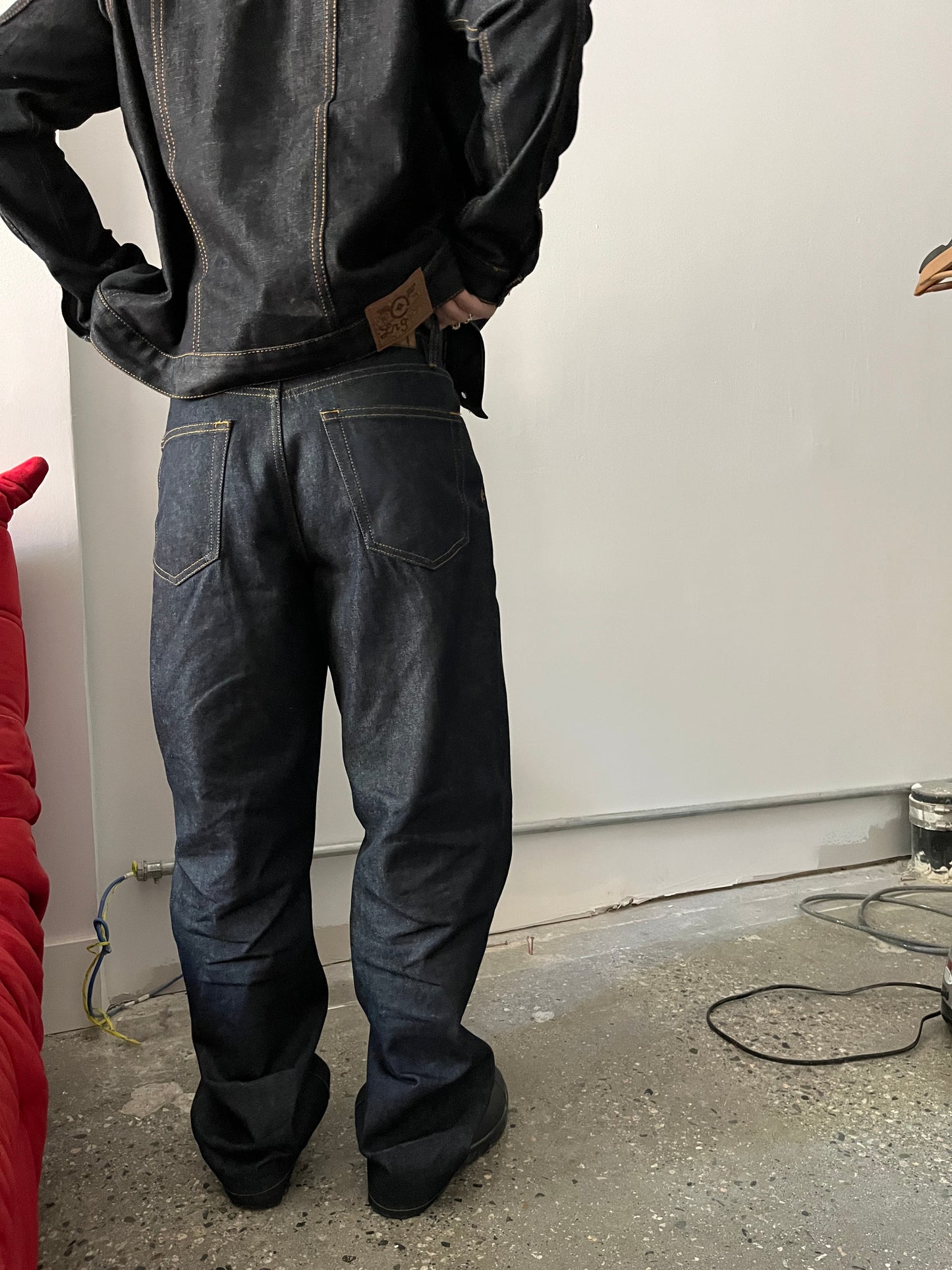 (28”) BNWT Stussy Raw Denim