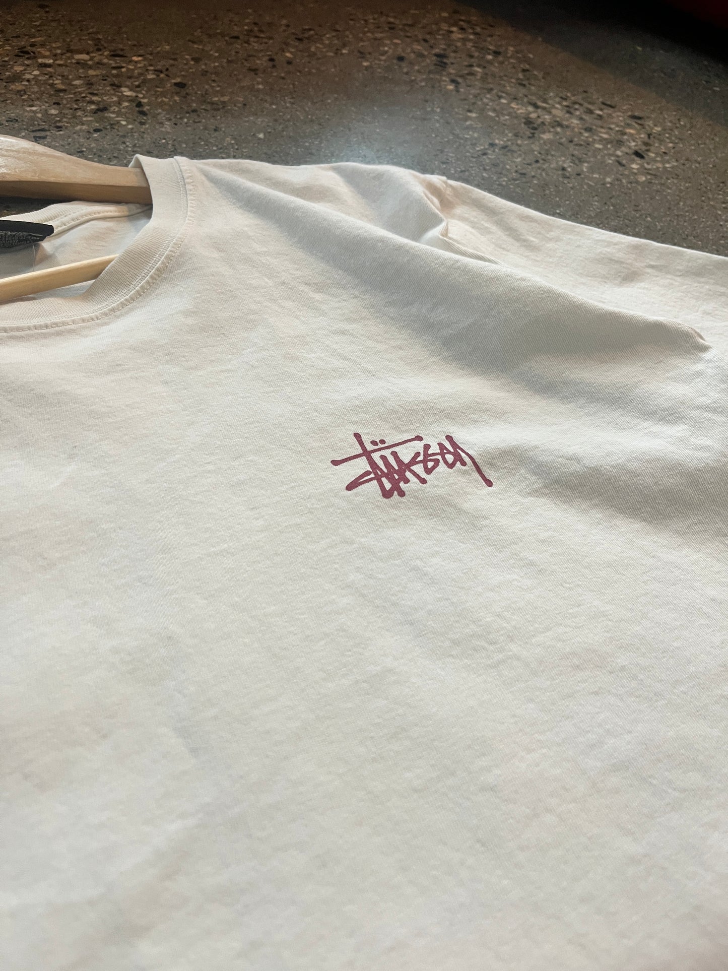 (L) Stussy “S” Tee