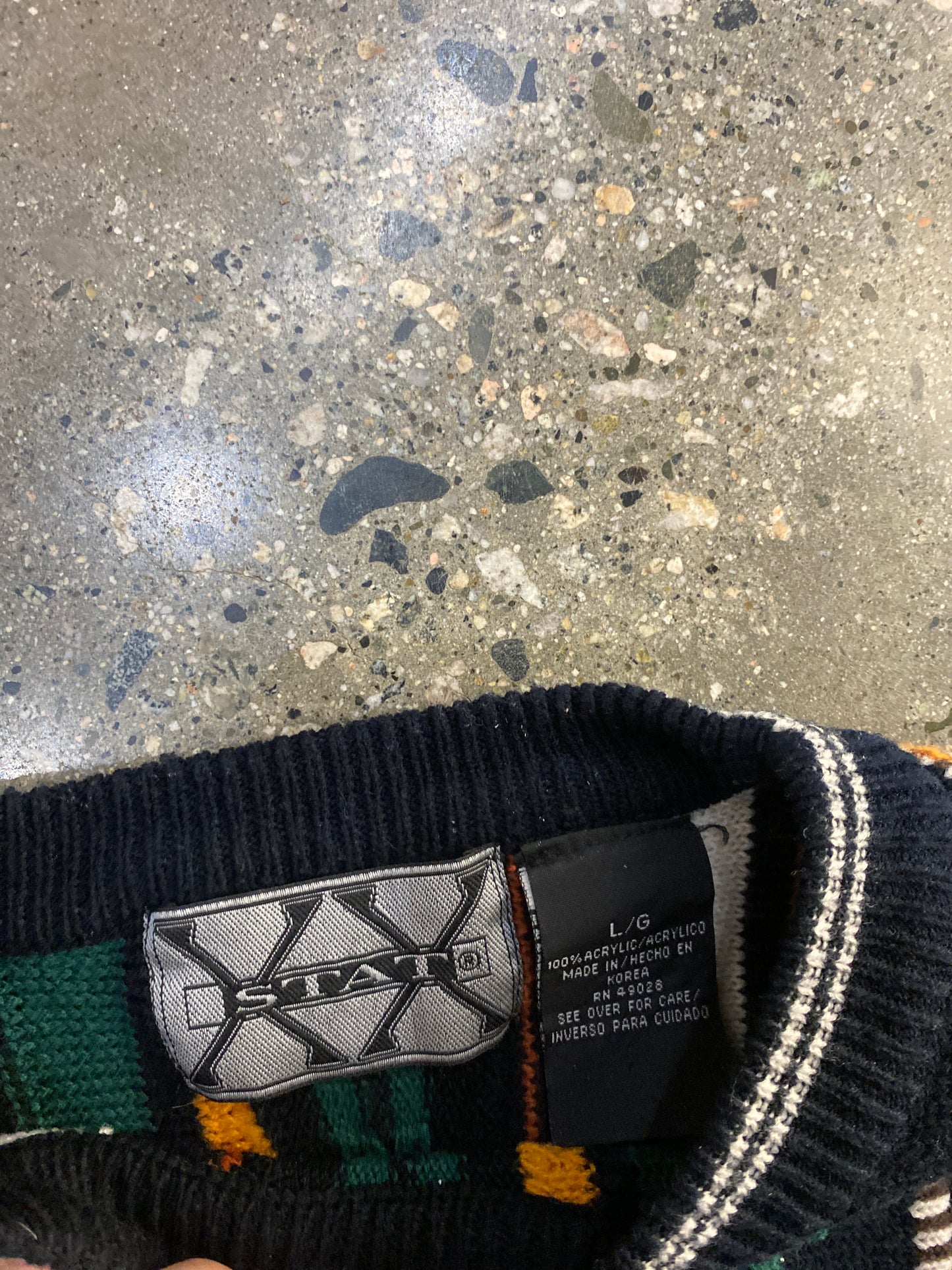 (2X) Stat 3D Coogi Style Knit
