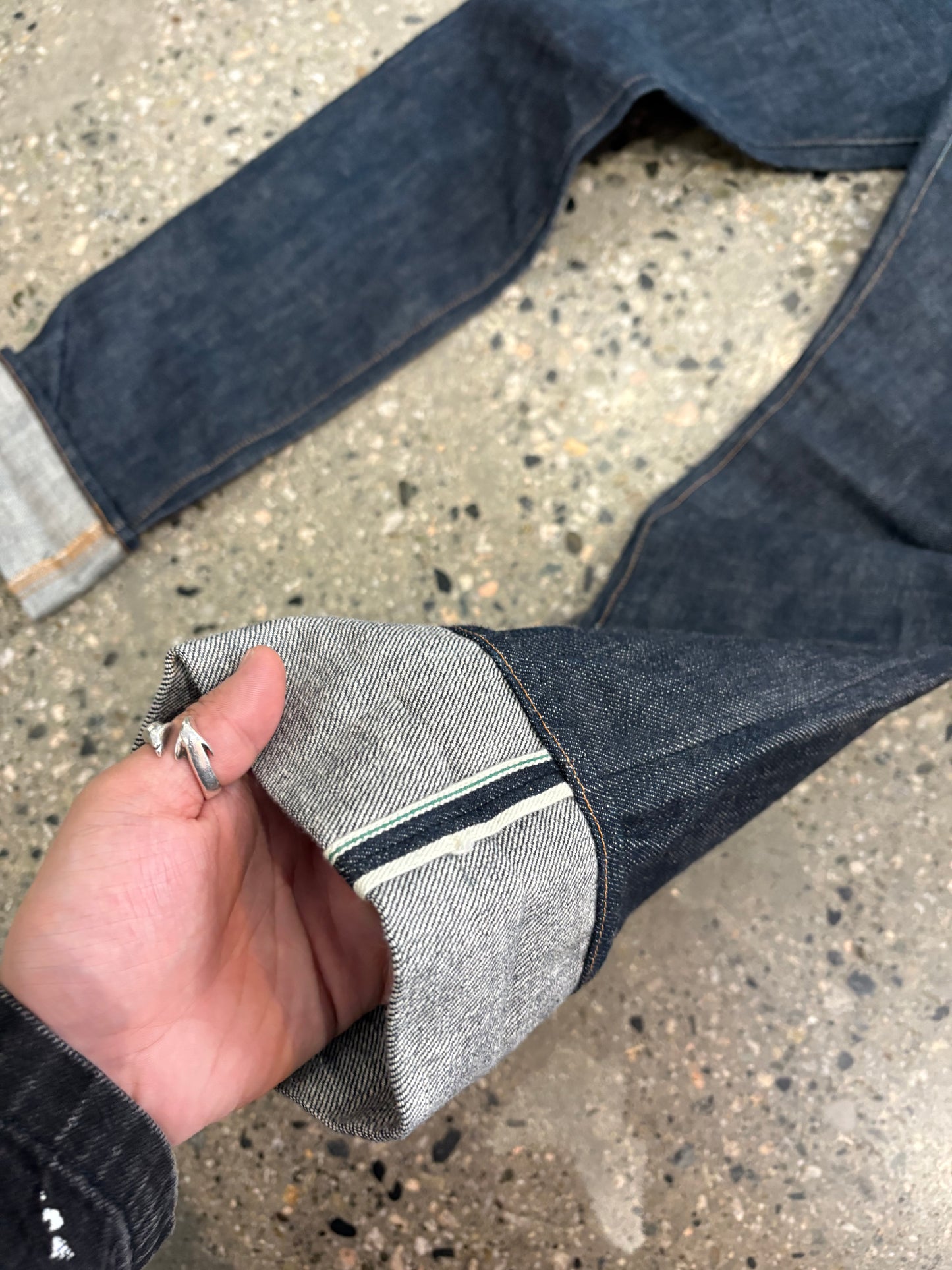 30” Stevenson Raw Selvedge Jeans ( Retails for $440)