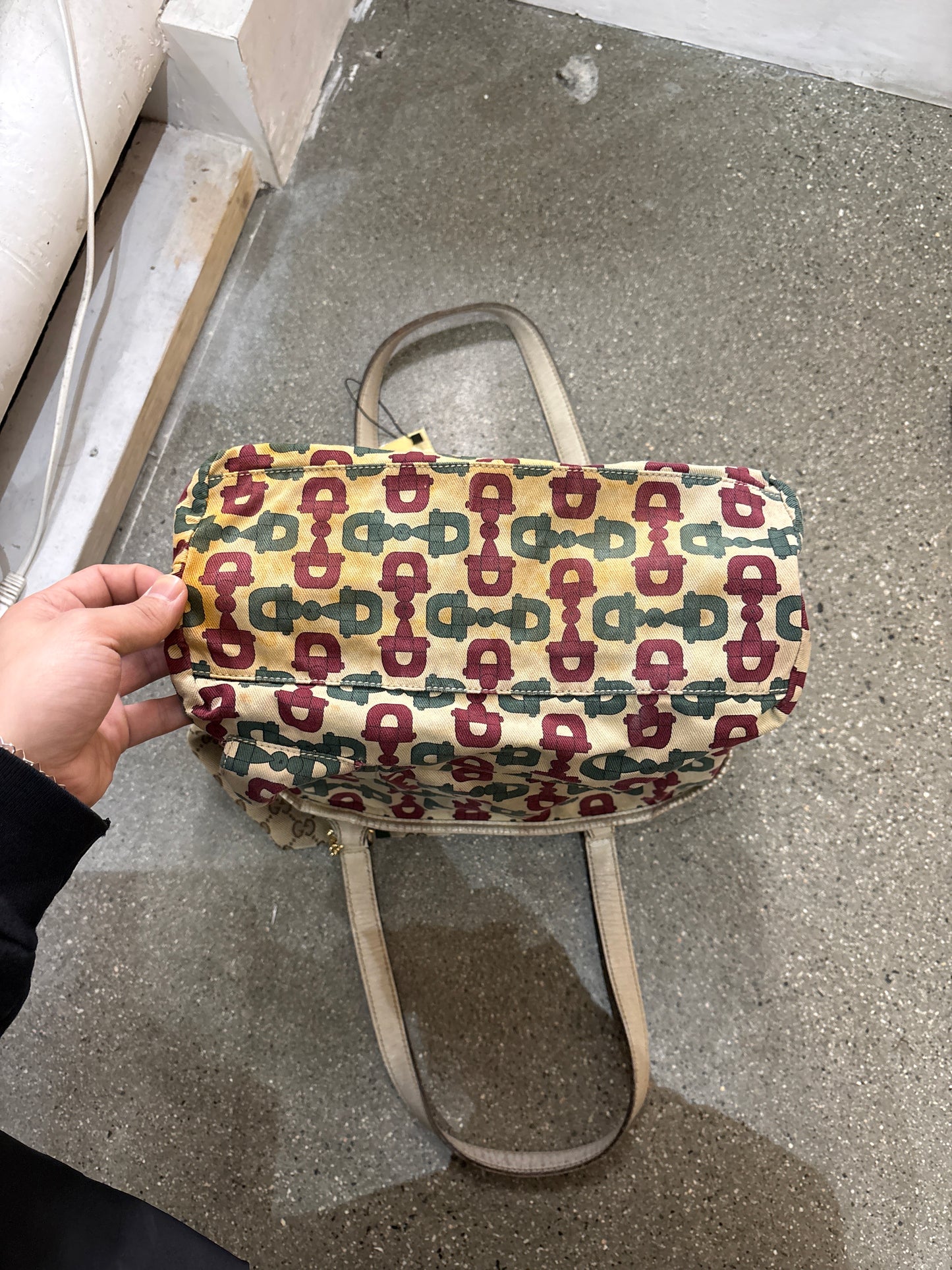 (OS) Gucci Sherry Line Tote Bag — (As is)
