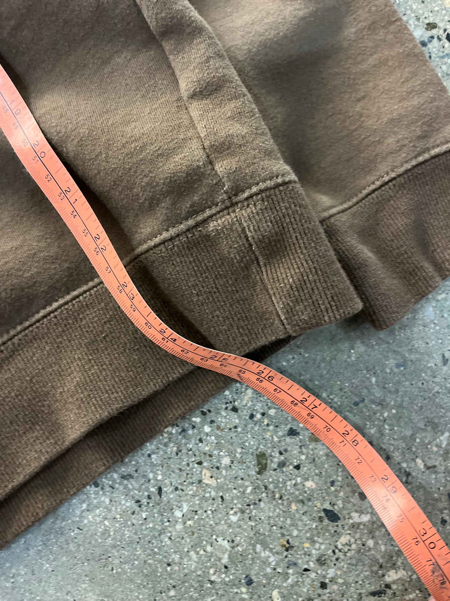 (S) Stussy Brown Script Crewneck
