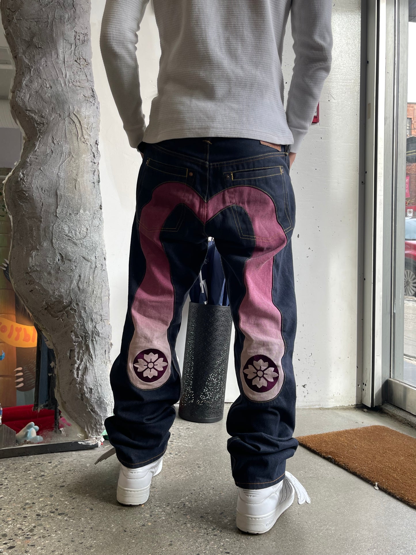 (34/34”) Evisu Gradient Daicock Selvedge Jeans