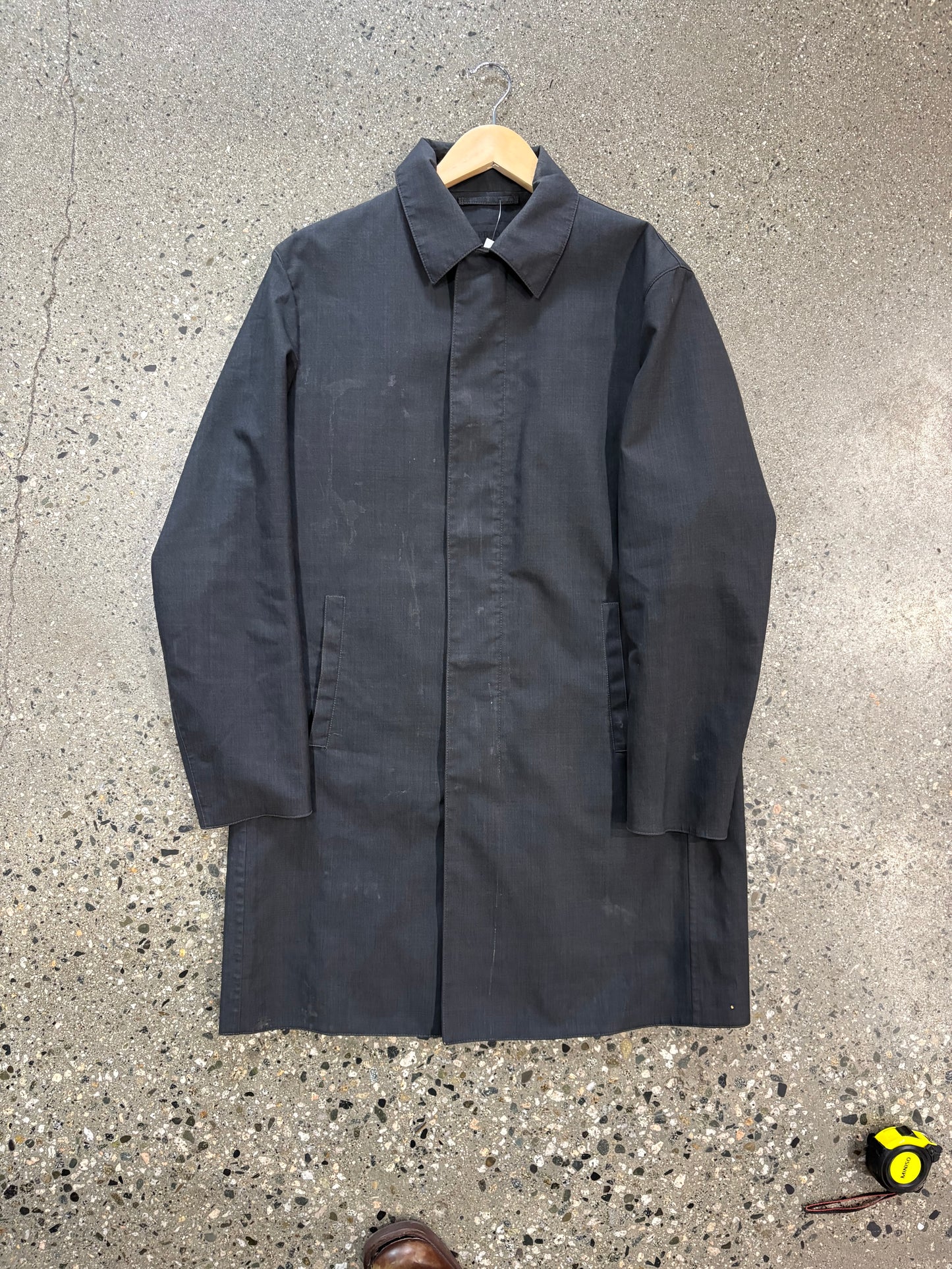 (M/L) Prada Single Breast Trench ( as is )