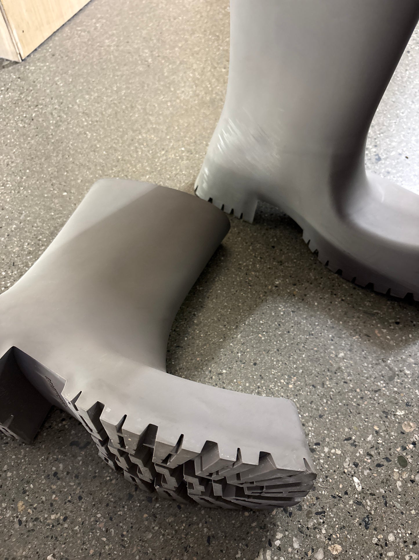 Balenciaga Trooper Grey Boot