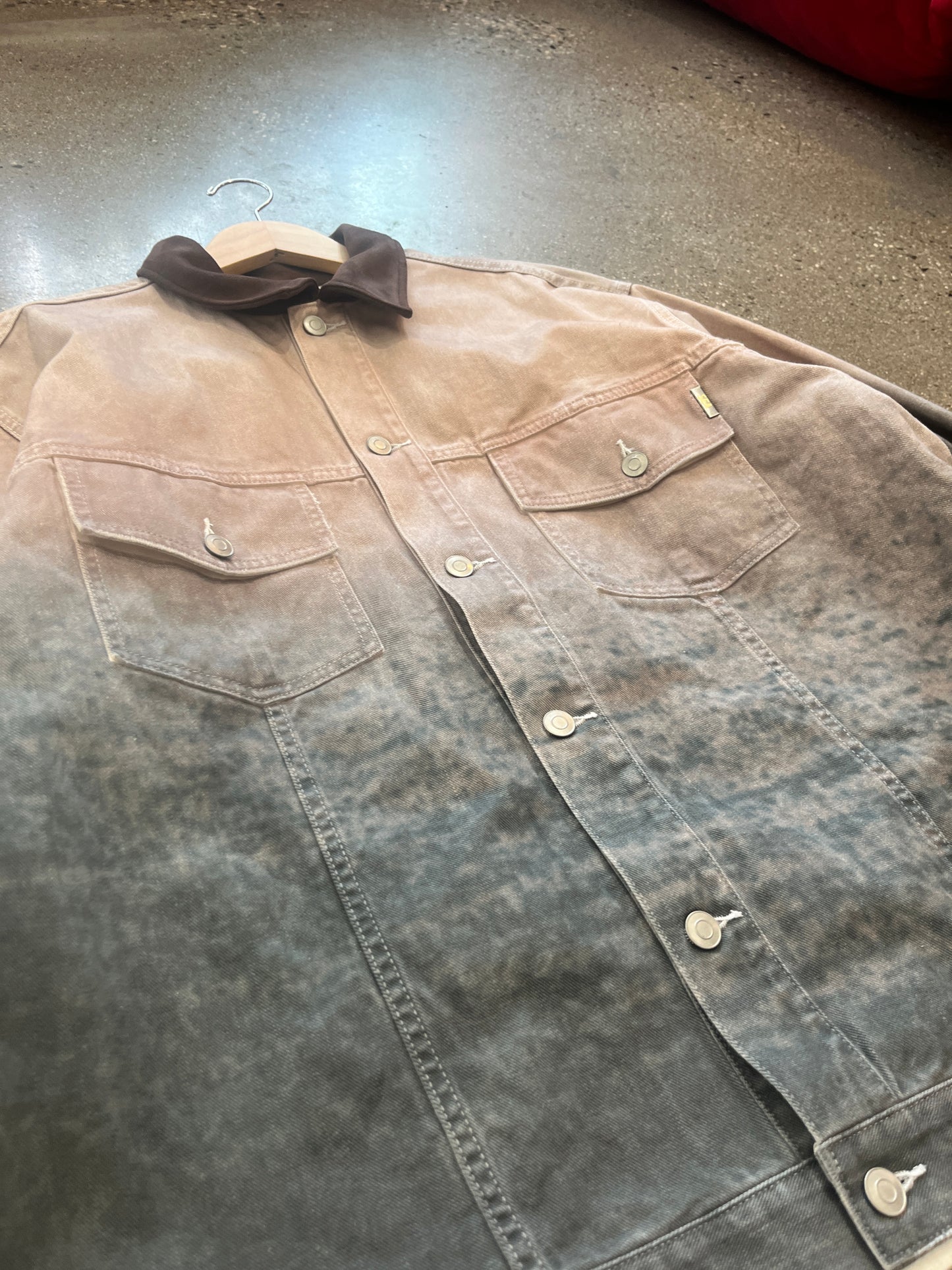 (XL/2X) BNWT Wind & Sea Photo Denim Jacket
