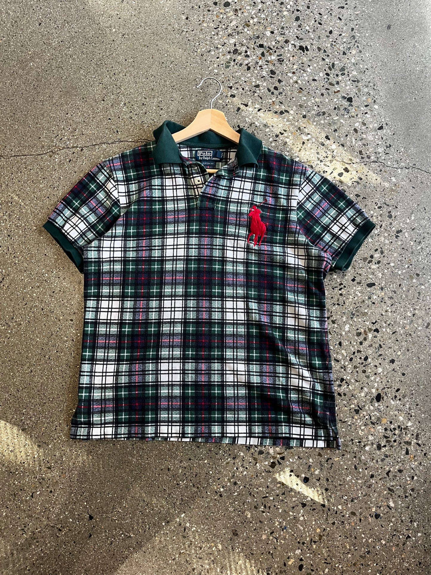 (M) 90s Polo Plaid by Ralph Lauren Shirt
