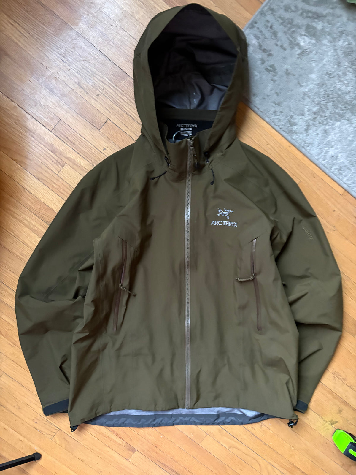 (XL) Arcteryx Olive Green Beta AR Shell