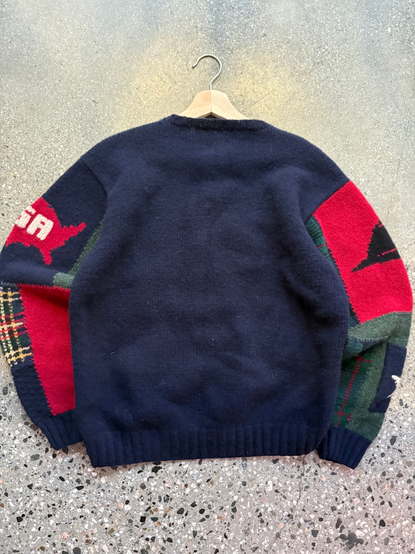 (Extremely Rare) Vintage Polo 9/11 Tribute Handknit