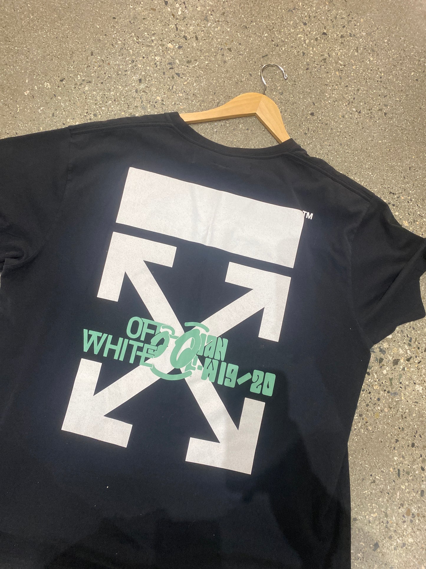 (XL/2X) Offwhite Doublesided Nature Tee