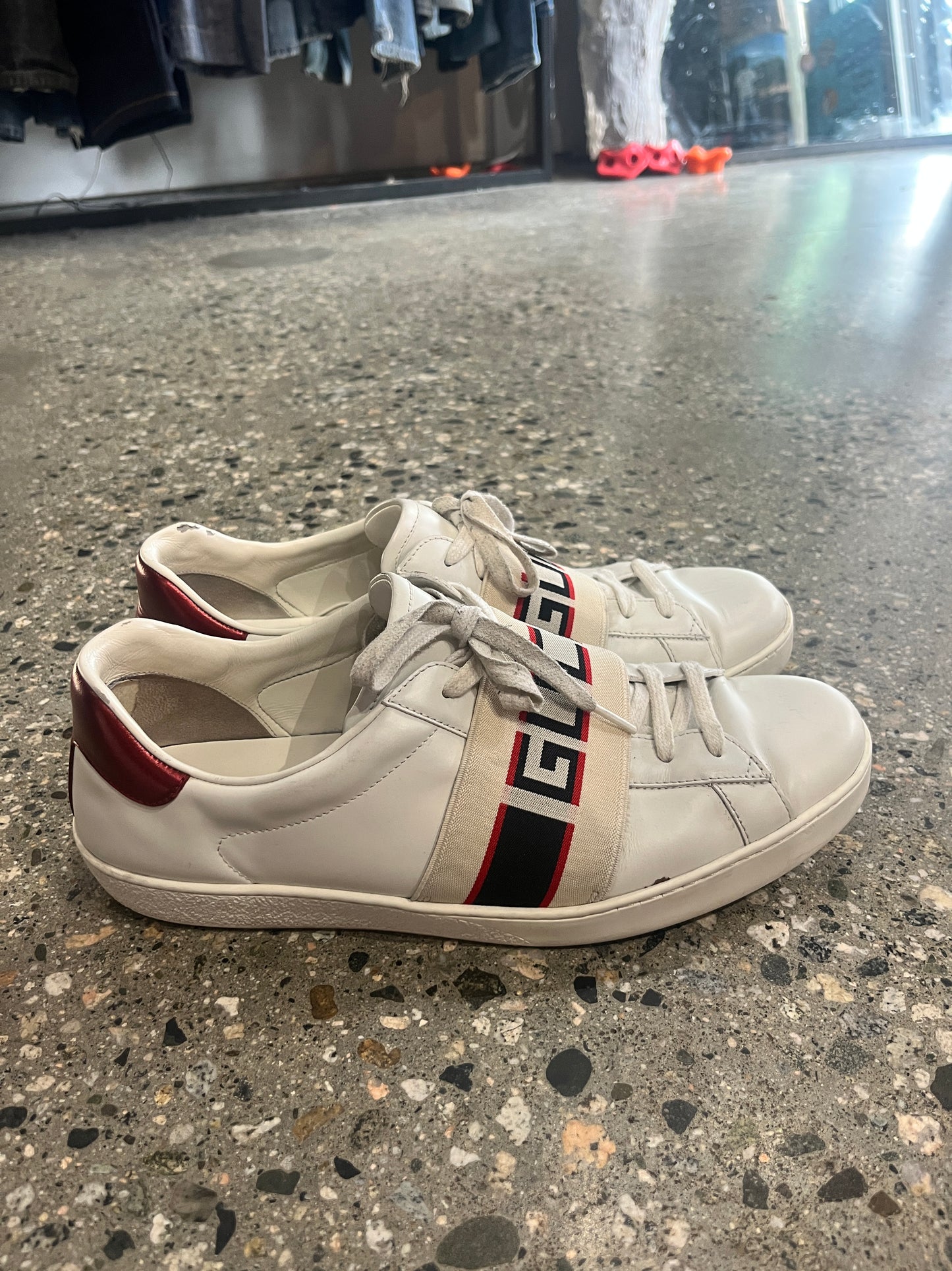 (10.5 US) Gucci Ace Stripe Sneakers