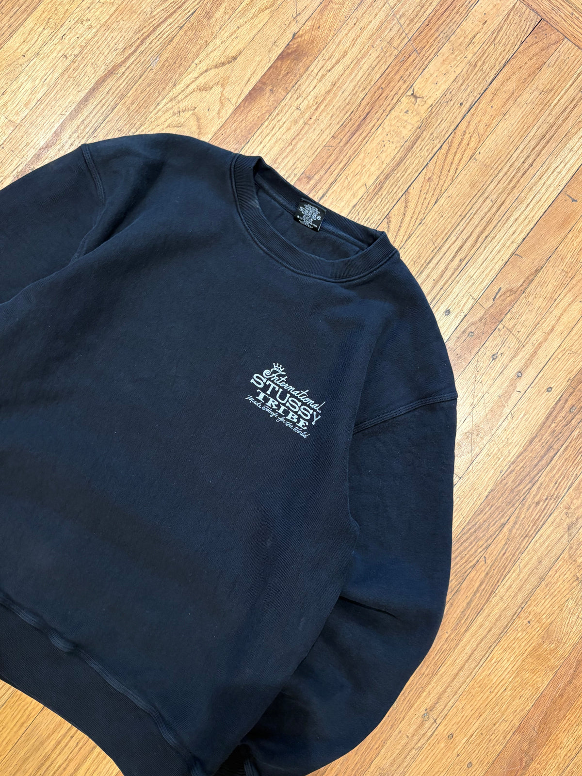 (L) Stüssy Thick International Tribe Crewneck