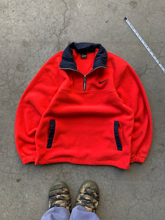 (M) 90’s Nike Quarter Zip Fleece